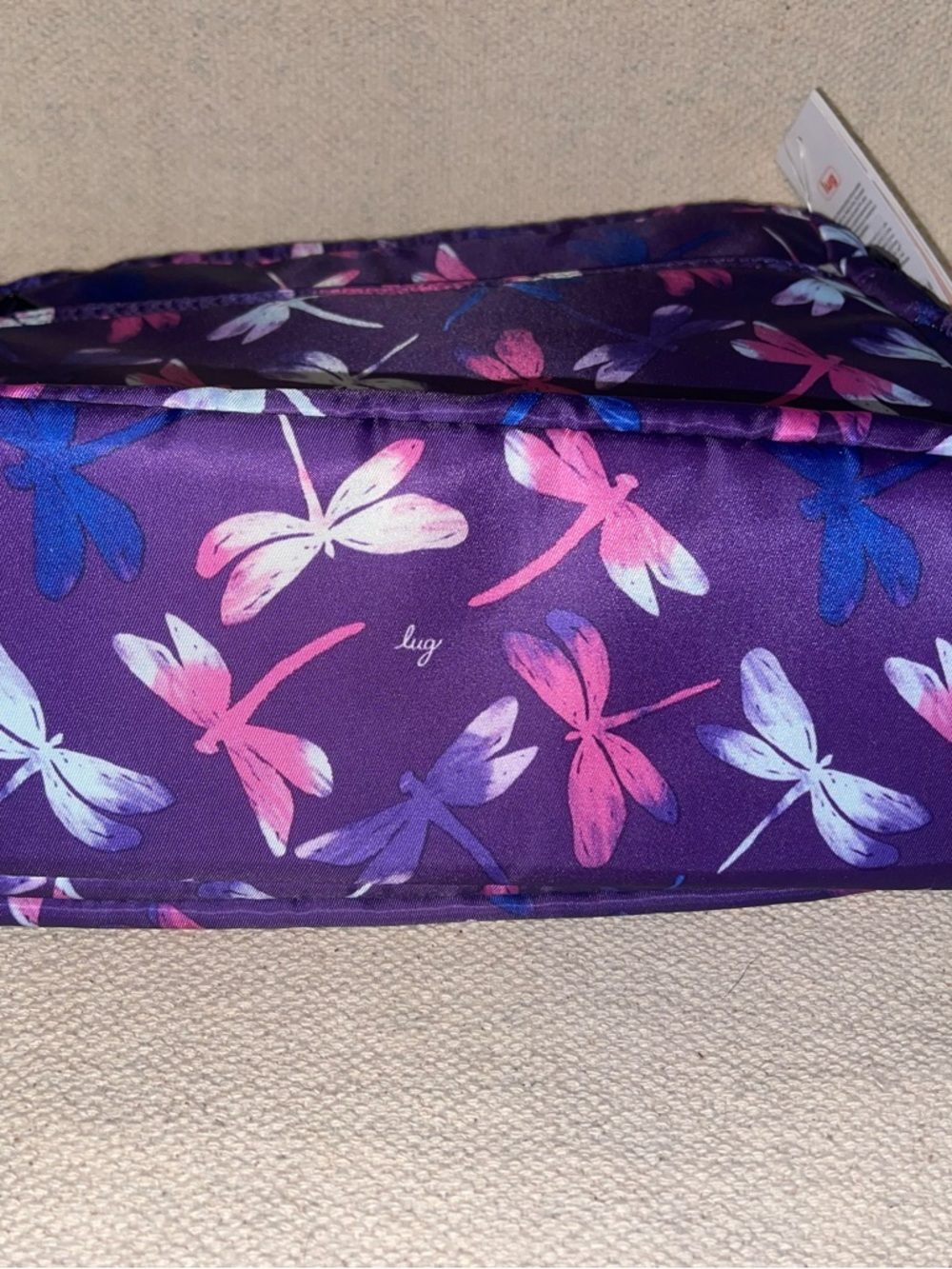 Lug Shimmy Crossbody Dragonfly Purple - New - Picture 4 of 11